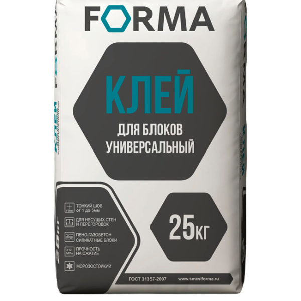 Клей для блоков универсальный